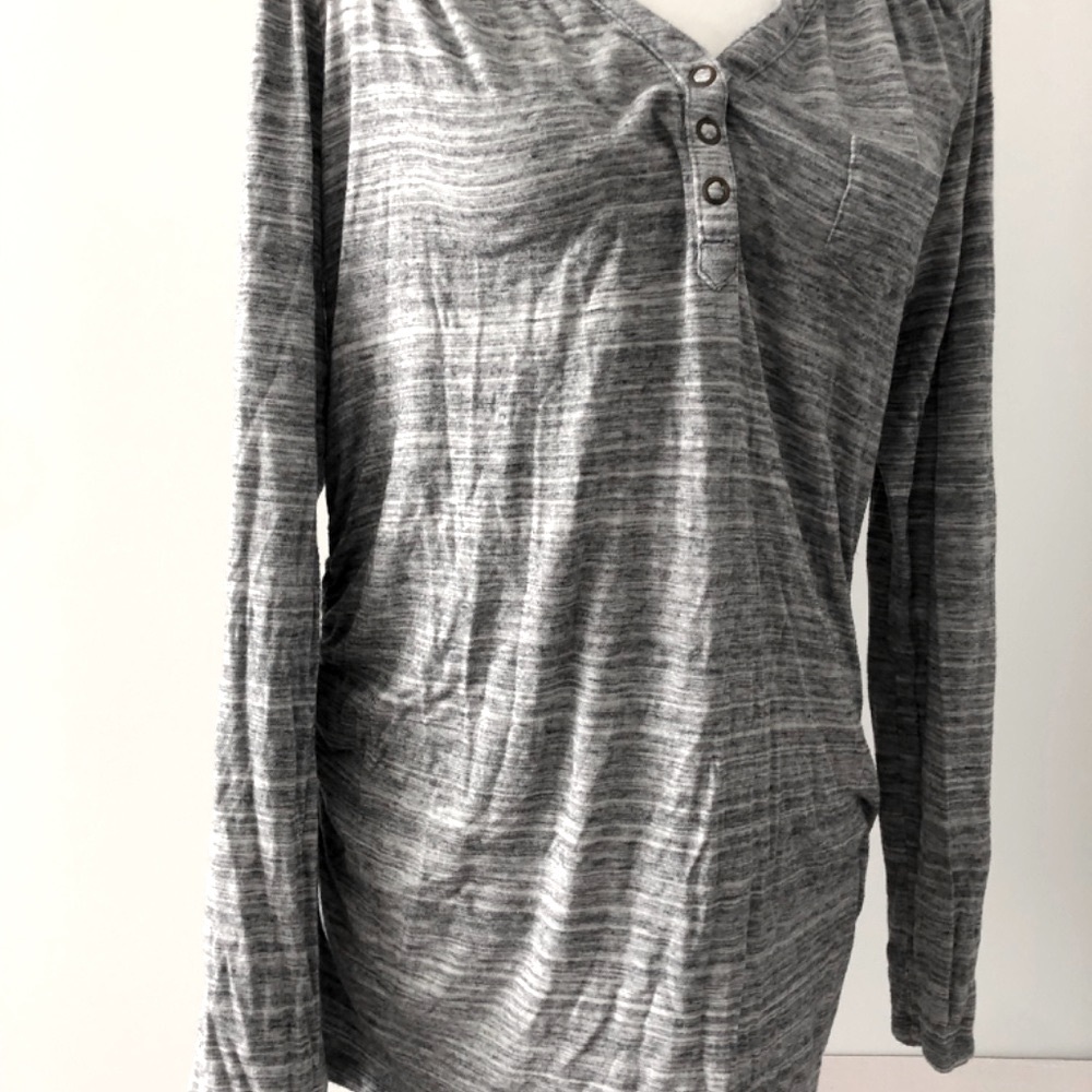 Liz Lange Maternity Tunic (Grey)